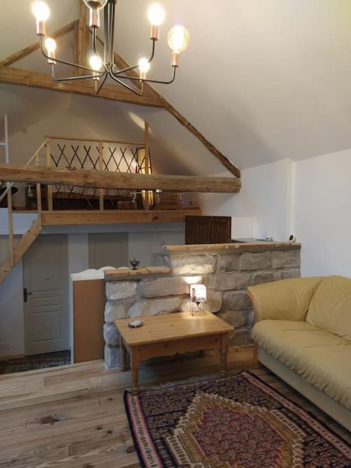 Superbe Appartement Dans Charmant Corps De Ferme Acheres-la-Foret Bagian luar foto