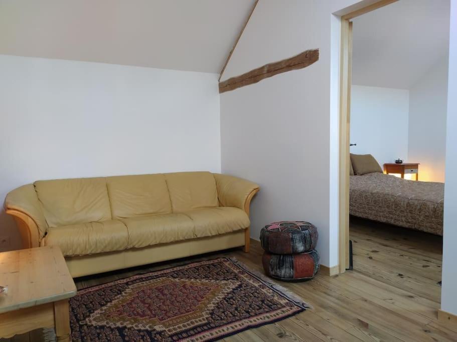 Superbe Appartement Dans Charmant Corps De Ferme Acheres-la-Foret Bagian luar foto